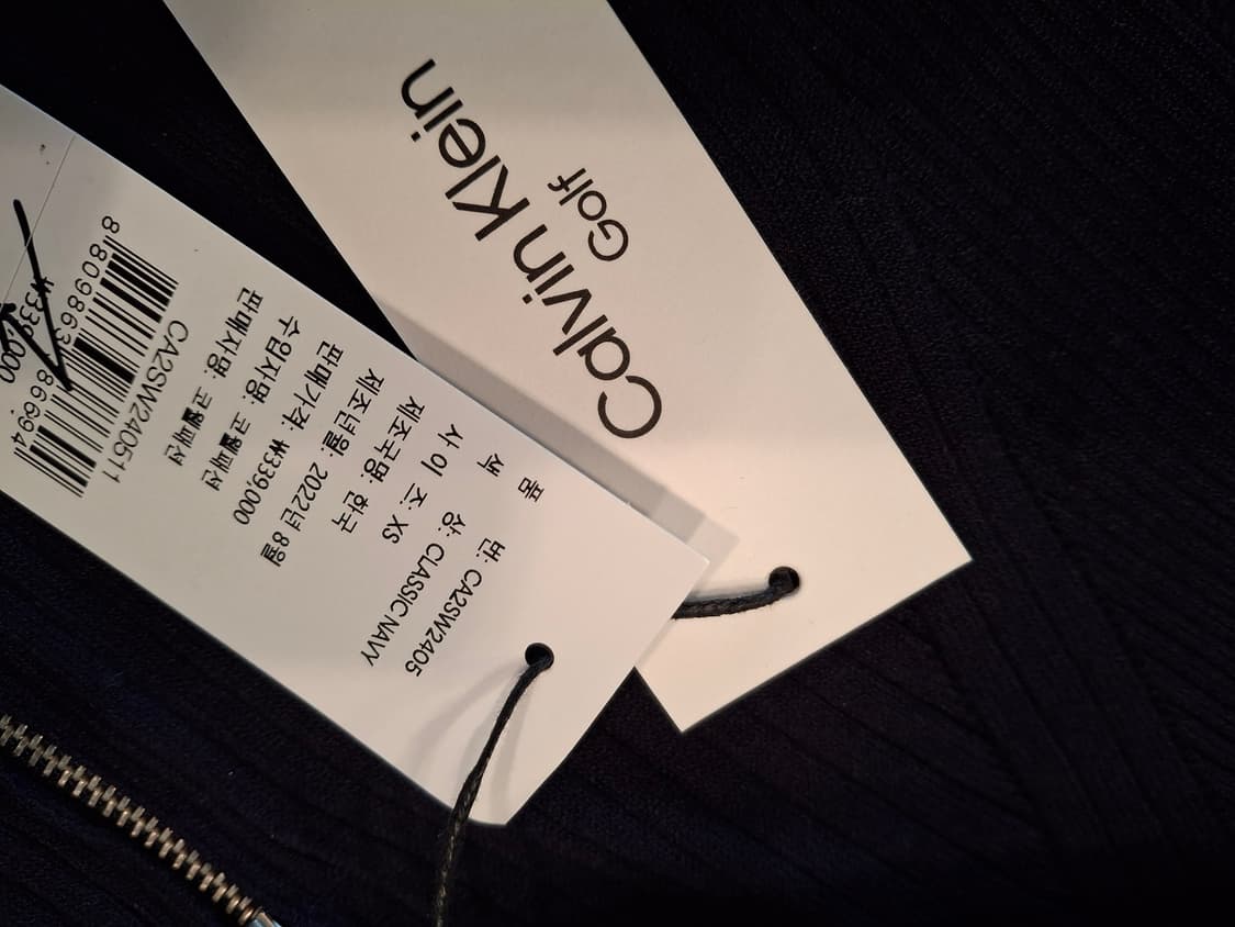 (마지막특가) 캘빈클라인 골프 니트 xs 새상품 상품이미지4