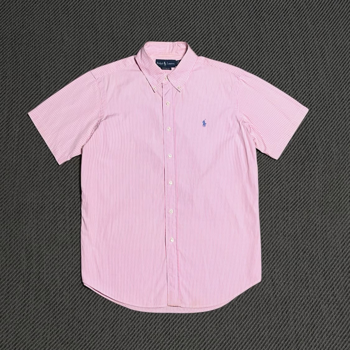 [L] Polo 폴로 랄프로렌 스트라이프 반팔 셔츠 상품이미지1
