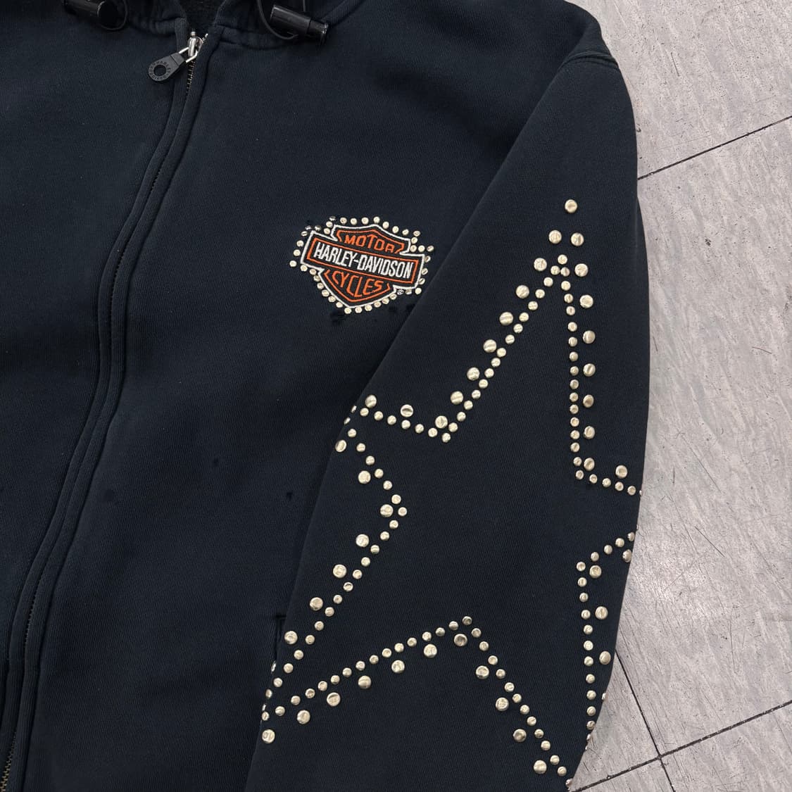 할리데이비슨 잼스톤 후드집업 상품이미지3