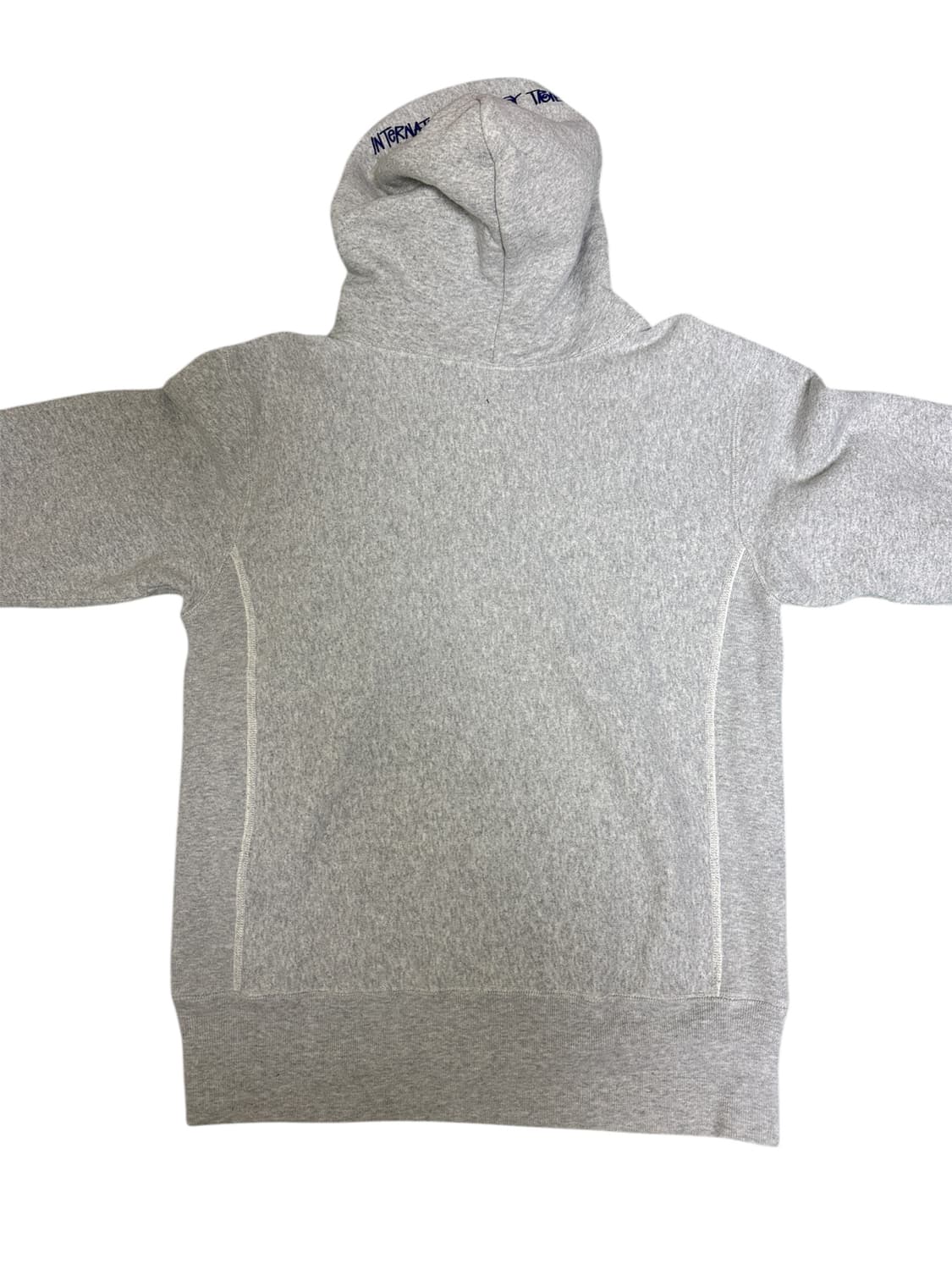 스투시x챔피온 재팬 그레이 기모 후드 M 상품이미지8