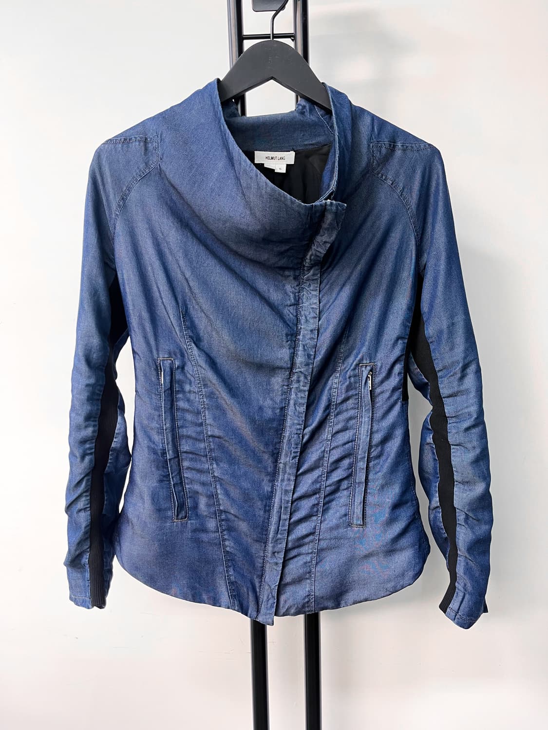 헬무트랭 다이애그널 집 텐셀 자켓 상품이미지1