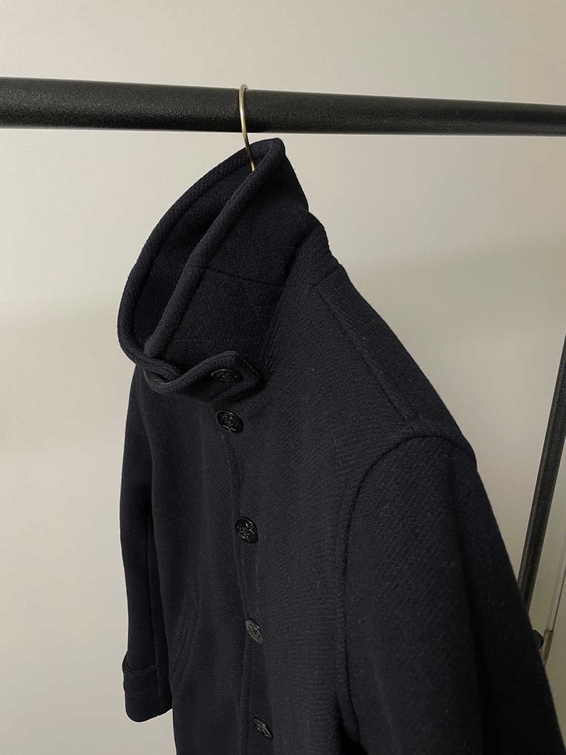 (M) 에스피오나지 네이비 울 피코트 상품이미지2