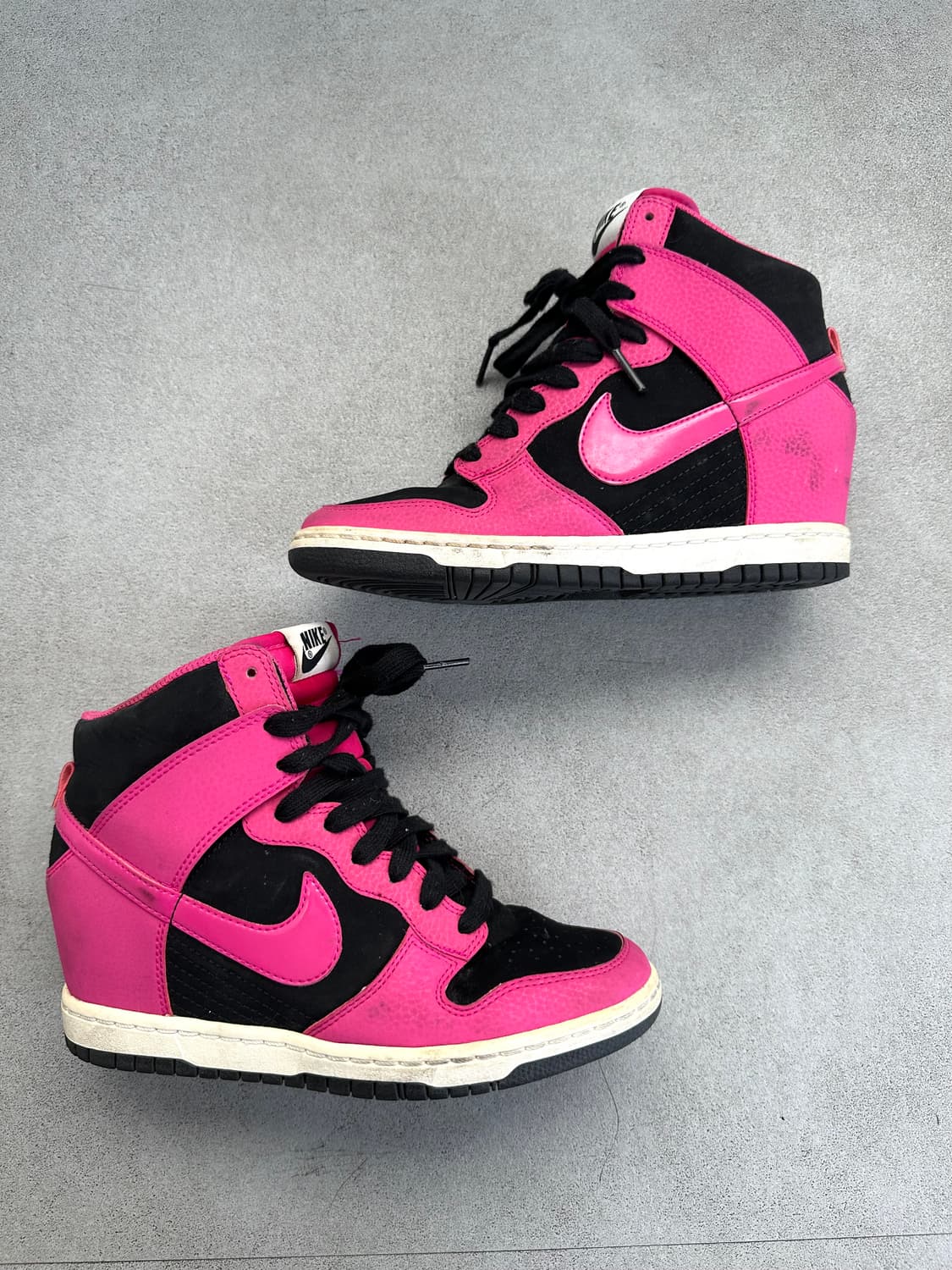 Nike Dunk Sky Hi 히든 웨지 핑크 스니커즈 상품이미지3