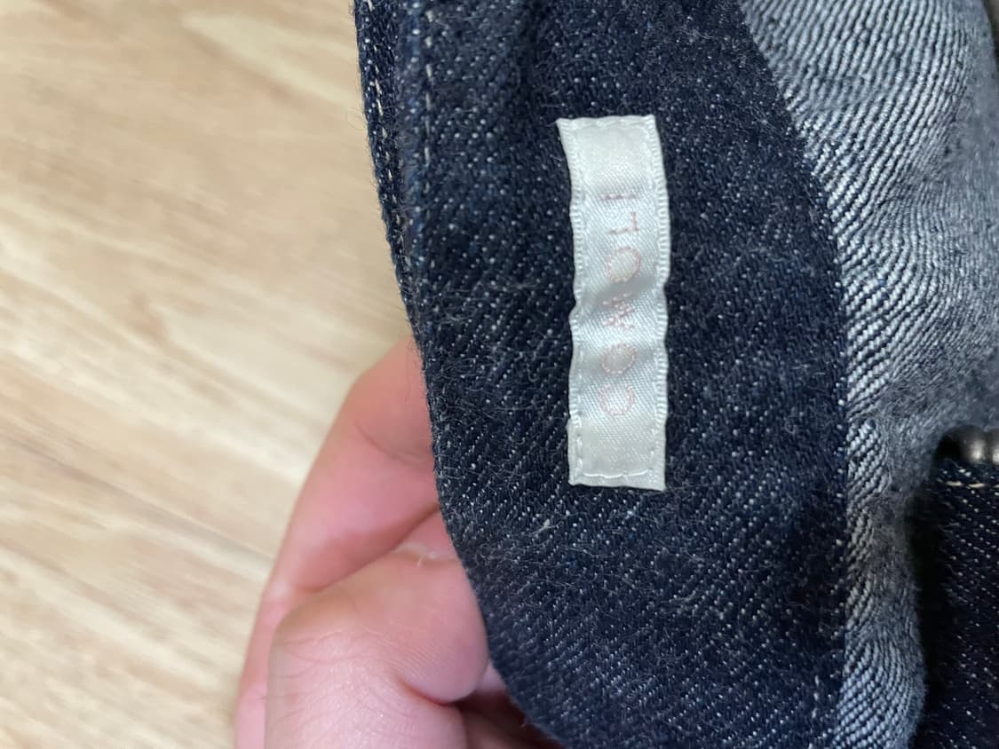 코모리 벨티드 팬츠 네이비 4사이즈 상품이미지2