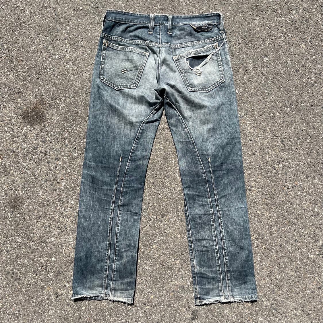 닐바렛 데미지 데님 팬츠 상품이미지6