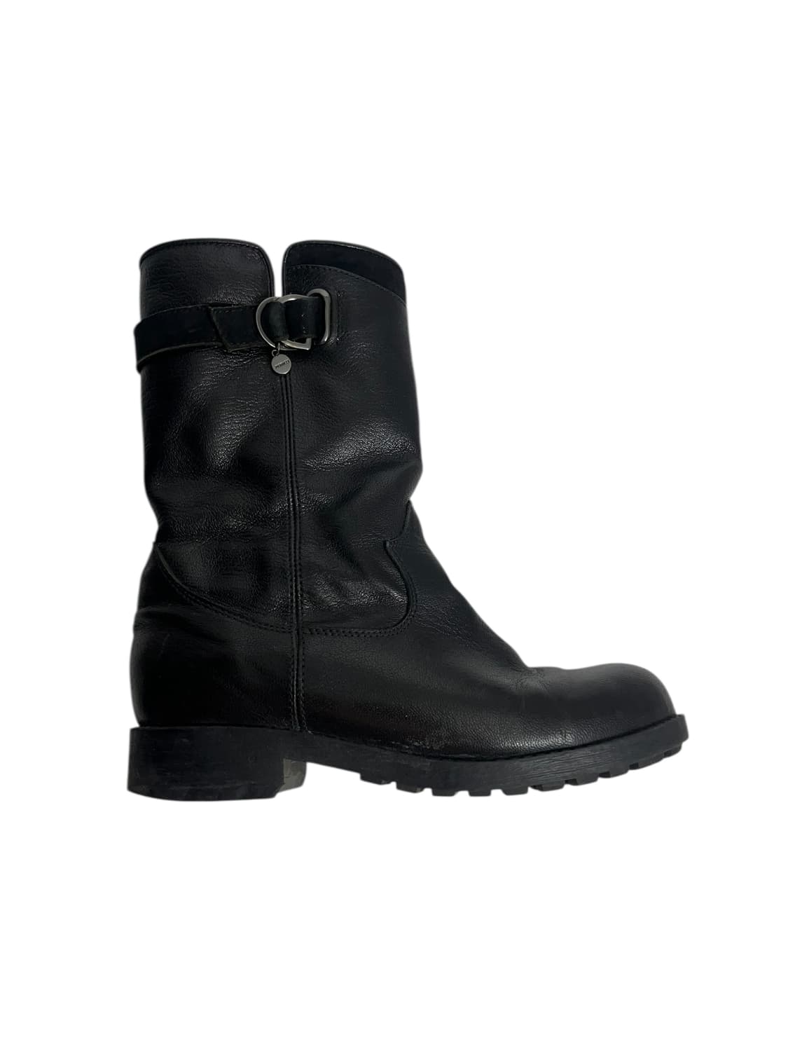 피오루치 블랙 레더 워커부츠 240mm  상품이미지3