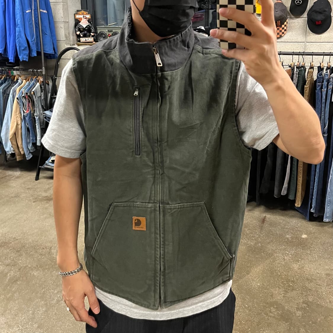 Carhartt 쉐르파 베스트 (110) 상품이미지7