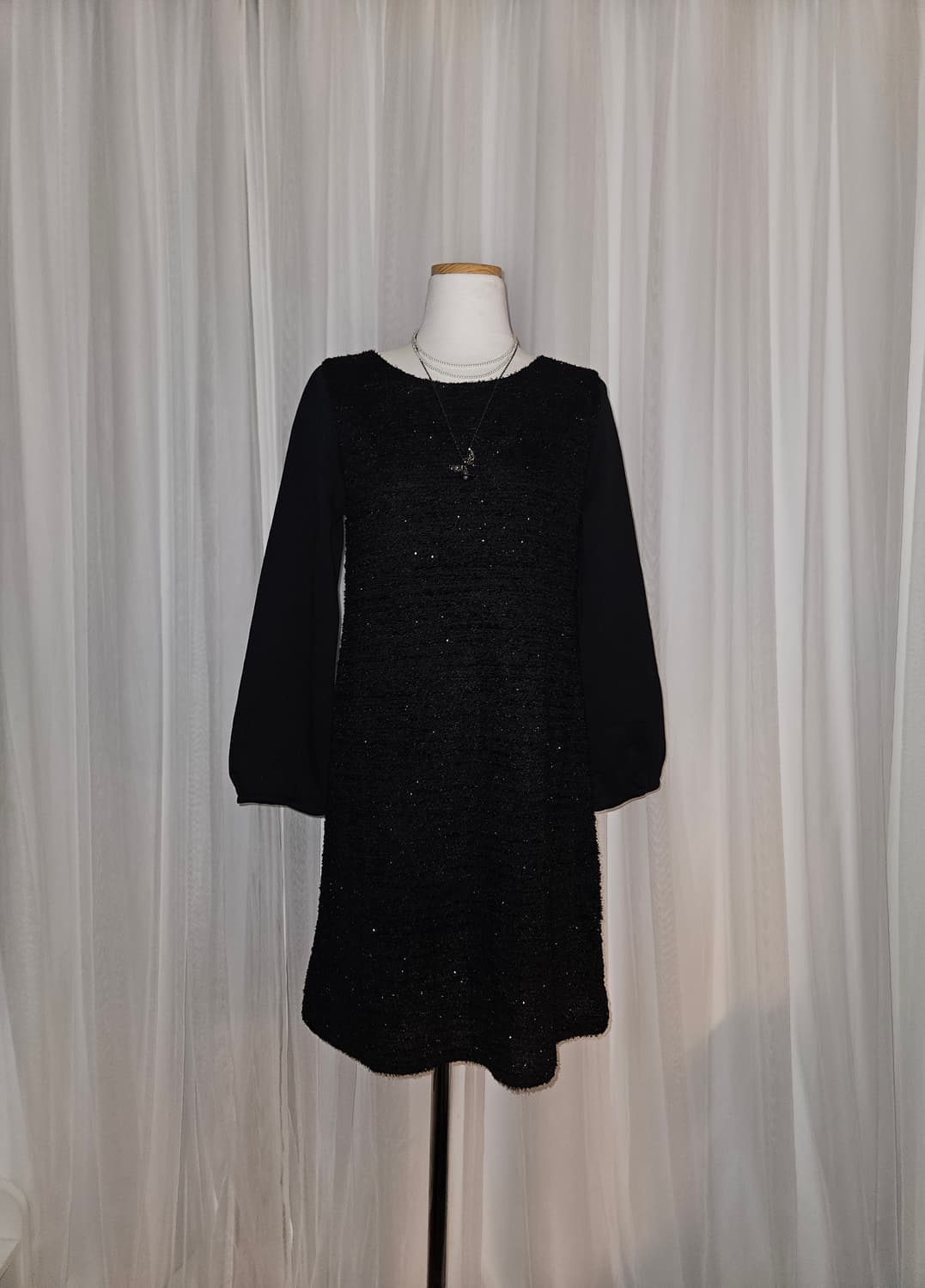 grove 빈티지 글리터 니트 원피스 니혼진 공겜여주 히메갸루 모리걸 상품이미지1