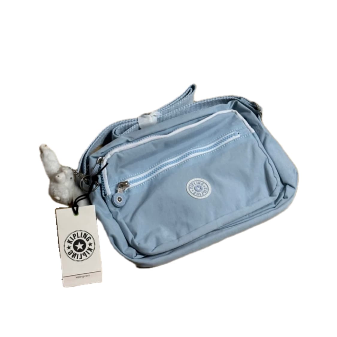 🩵[새상품]키플링 화이트 고릴라 소다 크로스백🩵 상품이미지1