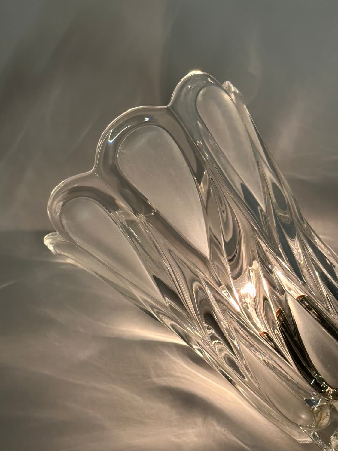 체코 빈티지 크리스탈 테이블 램프 탁상 조명 상품이미지3