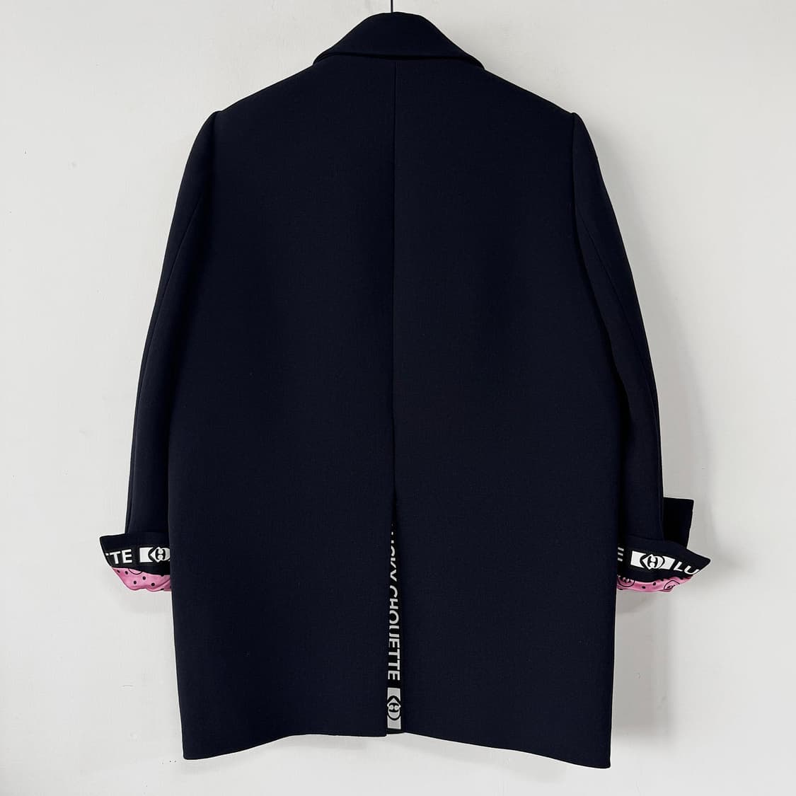 럭키슈에뜨 울 블렌드 싱글 자켓 상품이미지4