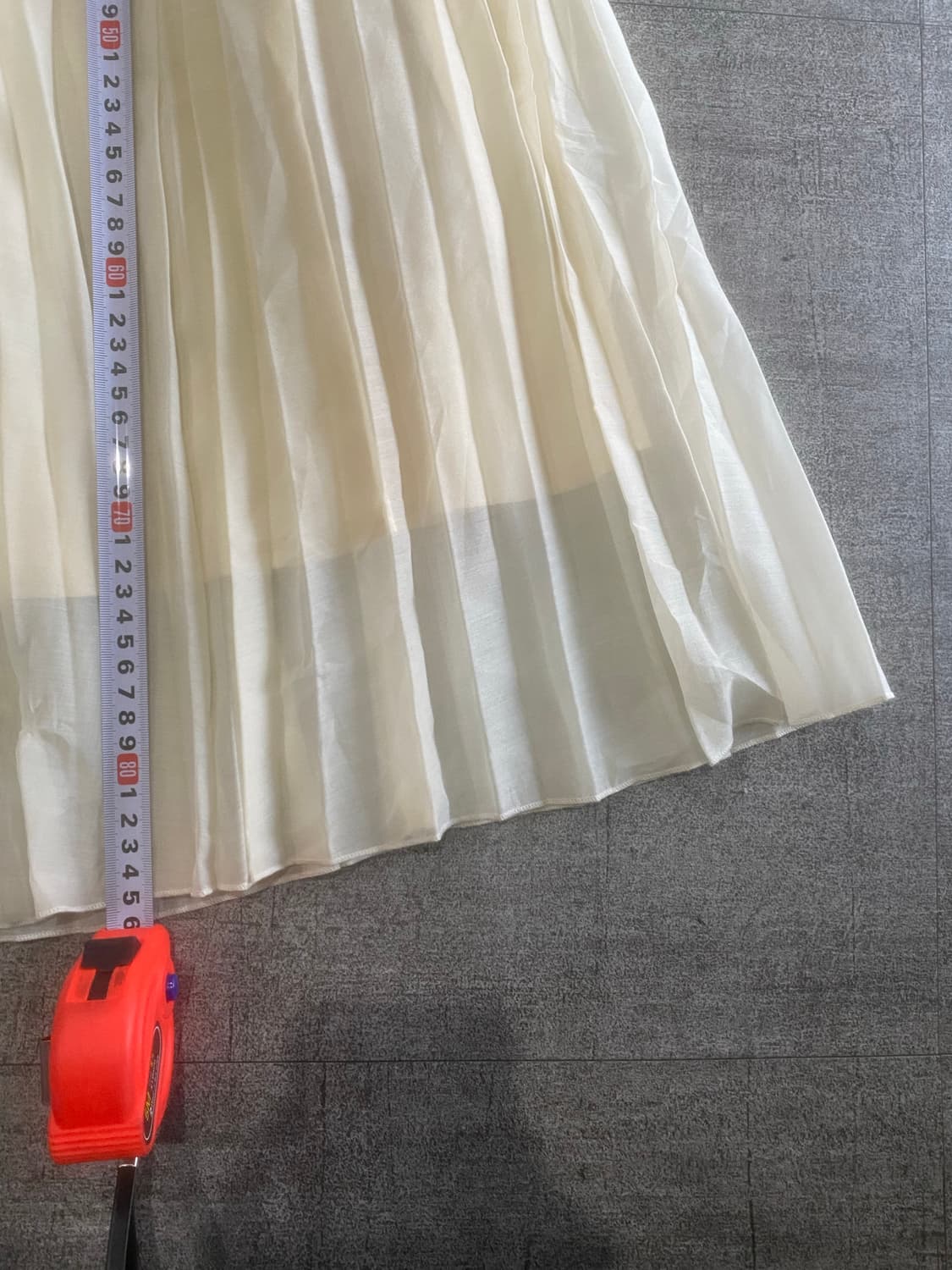 일본빈티지 Gu 하구미모리걸 달천깔페어리 공주플리츠샤 롱스커트 상품이미지3