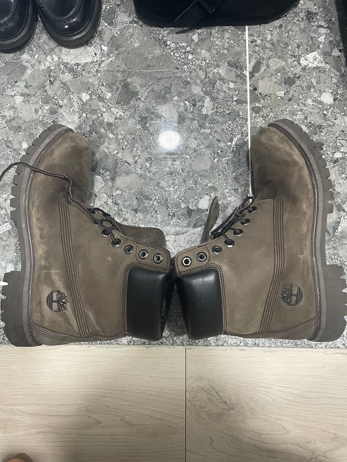 팀버랜드 6인치 프리미엄 워터프루프 부츠 다크 브라운 265 상품이미지5