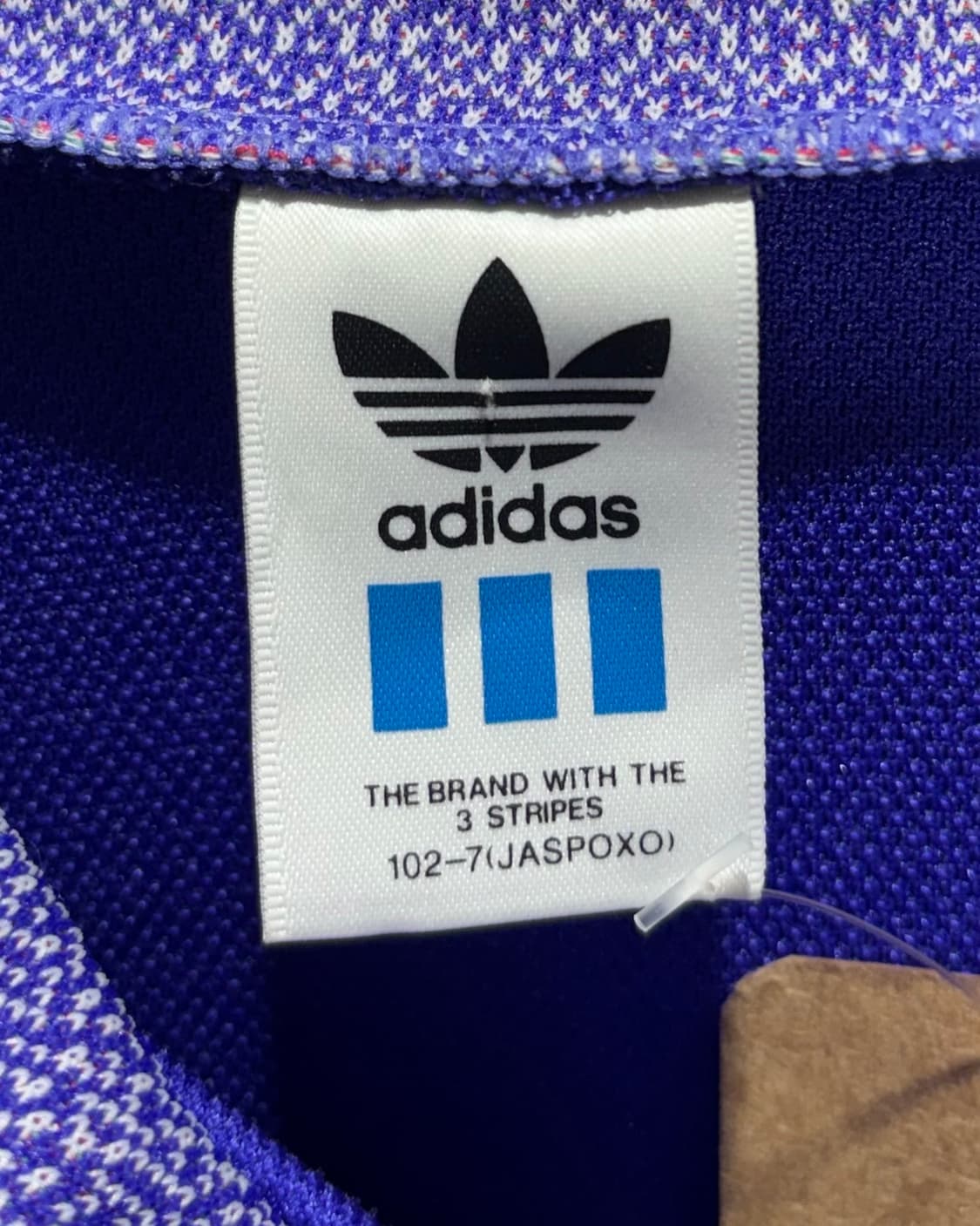 L 아디다스 90s 파이어버드 패턴 퍼플 트랙탑 상품이미지6