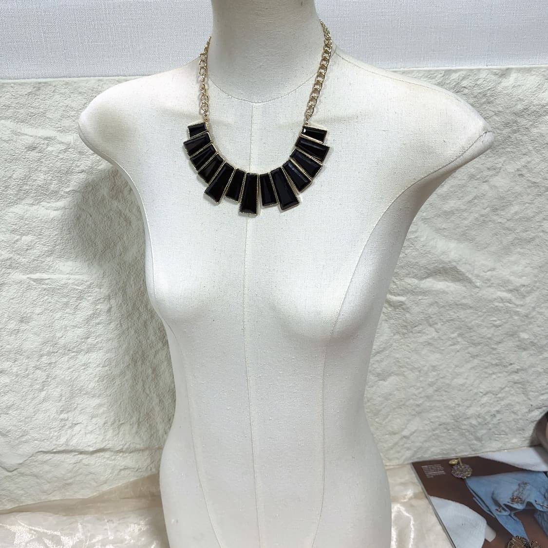 빈티지 고딕 오리엔탈 쿠바체인 목걸이 상품이미지1