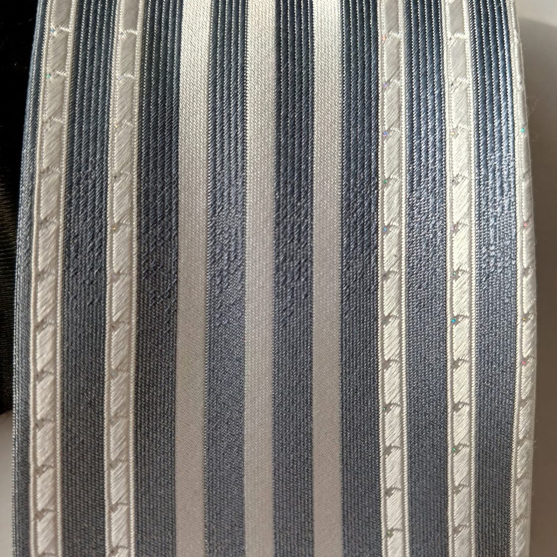 엠씨엠 실크 스트라이프 패턴 넥타이 8.2cm A+등급 A19850 상품이미지8