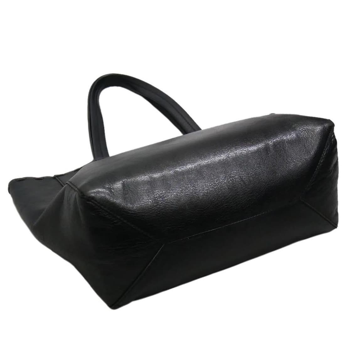 요지 야마모토  FEMME 소가죽 토트백 블랙 상품이미지4