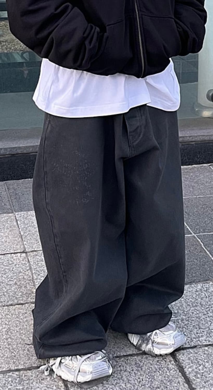 발렌시아가 라지배기 코티드 데님 팬츠 상품이미지2