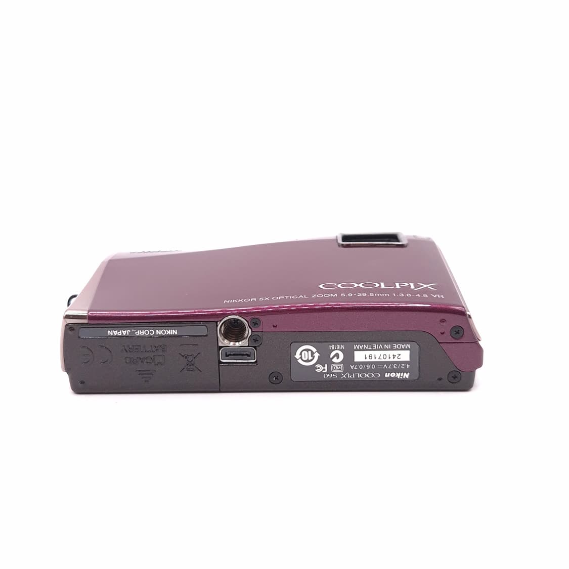 💜미품급✨️ 니콘 쿨픽스 S60 와인✨ 상품이미지10