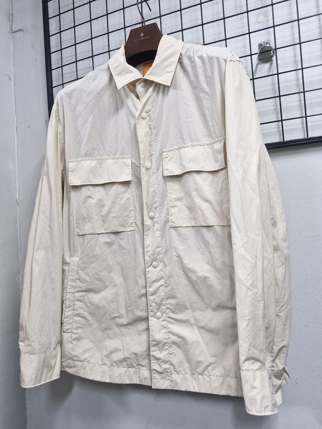 100L 에피그램 STAY-KIT 화섬 셔츠 자켓. 상품이미지3