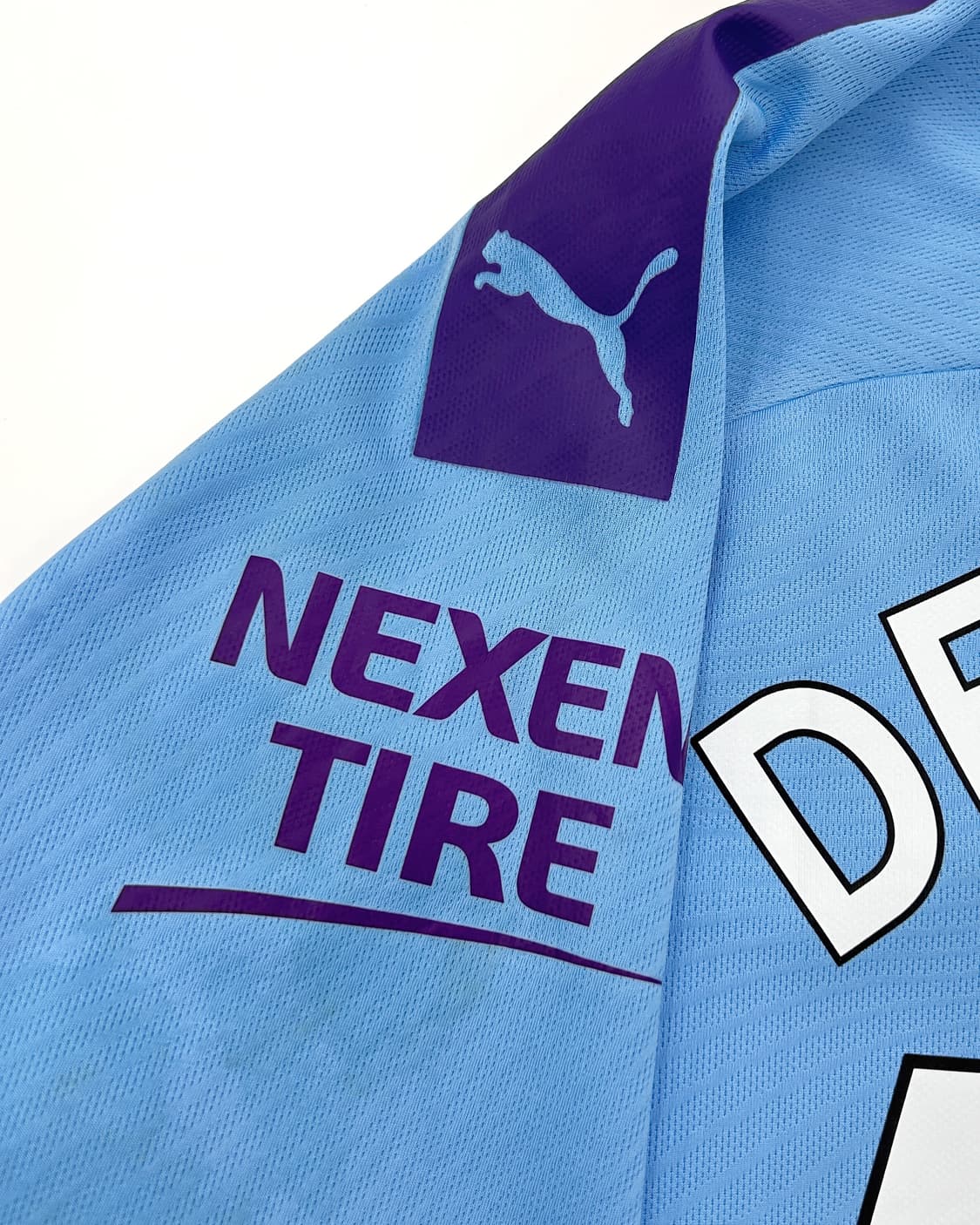 퓨마 19-20 맨체스터 시티 125주년 홈 리그킷 더브라위너 덕배 상품이미지3