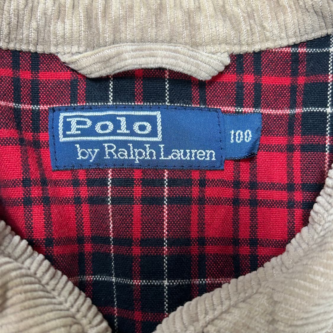 폴로 랄프로렌 코듀로이 면 자켓 블루종 잠바 100 상품이미지6