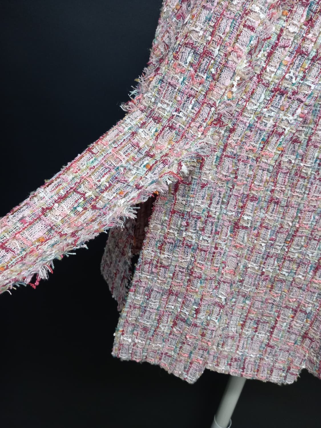 새 JJ-RO 제이제이로 춘추동 트위드 롱 스커트 66.55 상품이미지7