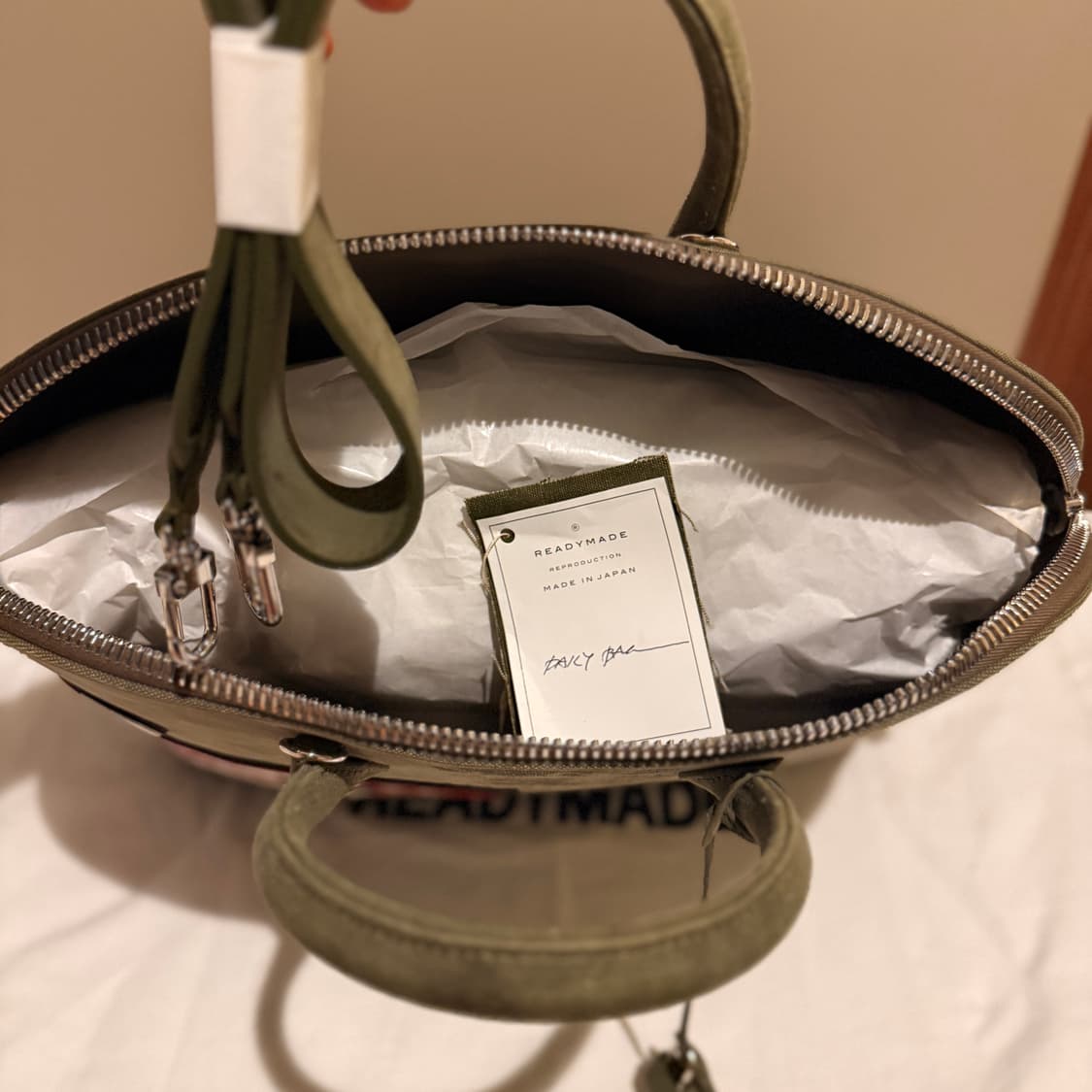 READYMADE 레디메이드 신상 볼리드 샤크 데일리 백 새상품 상품이미지4