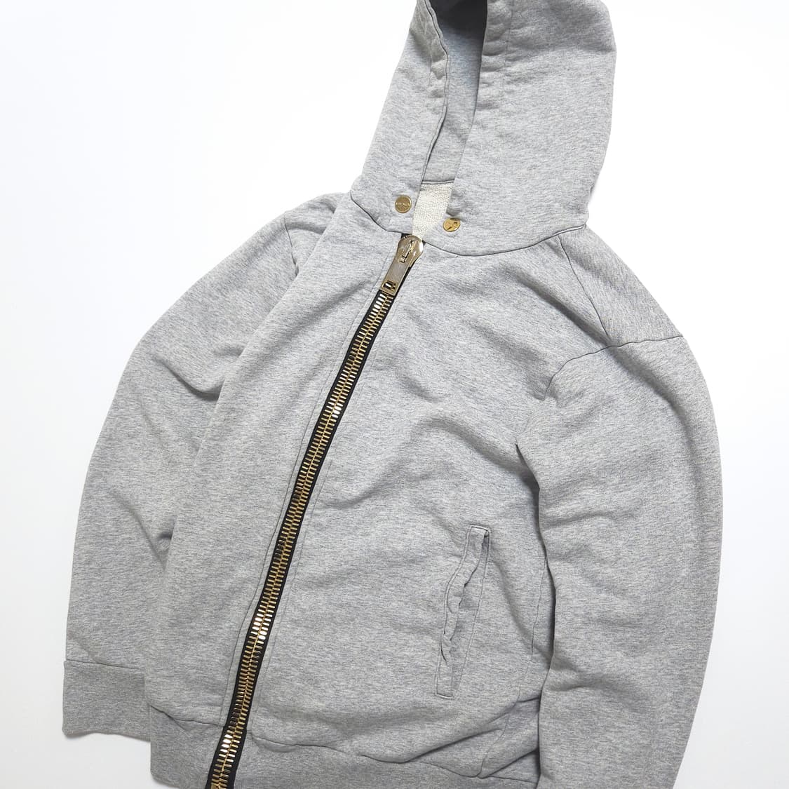 팜엔젤스 Maxi 풀집 후드 집업 자켓 그레이 상품이미지3