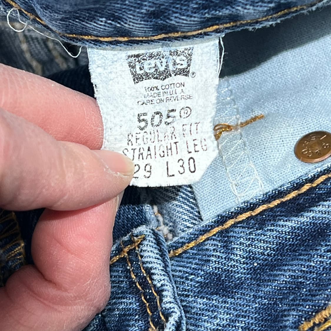 usa 리바이스 505 데님팬츠 s08996 상품이미지6