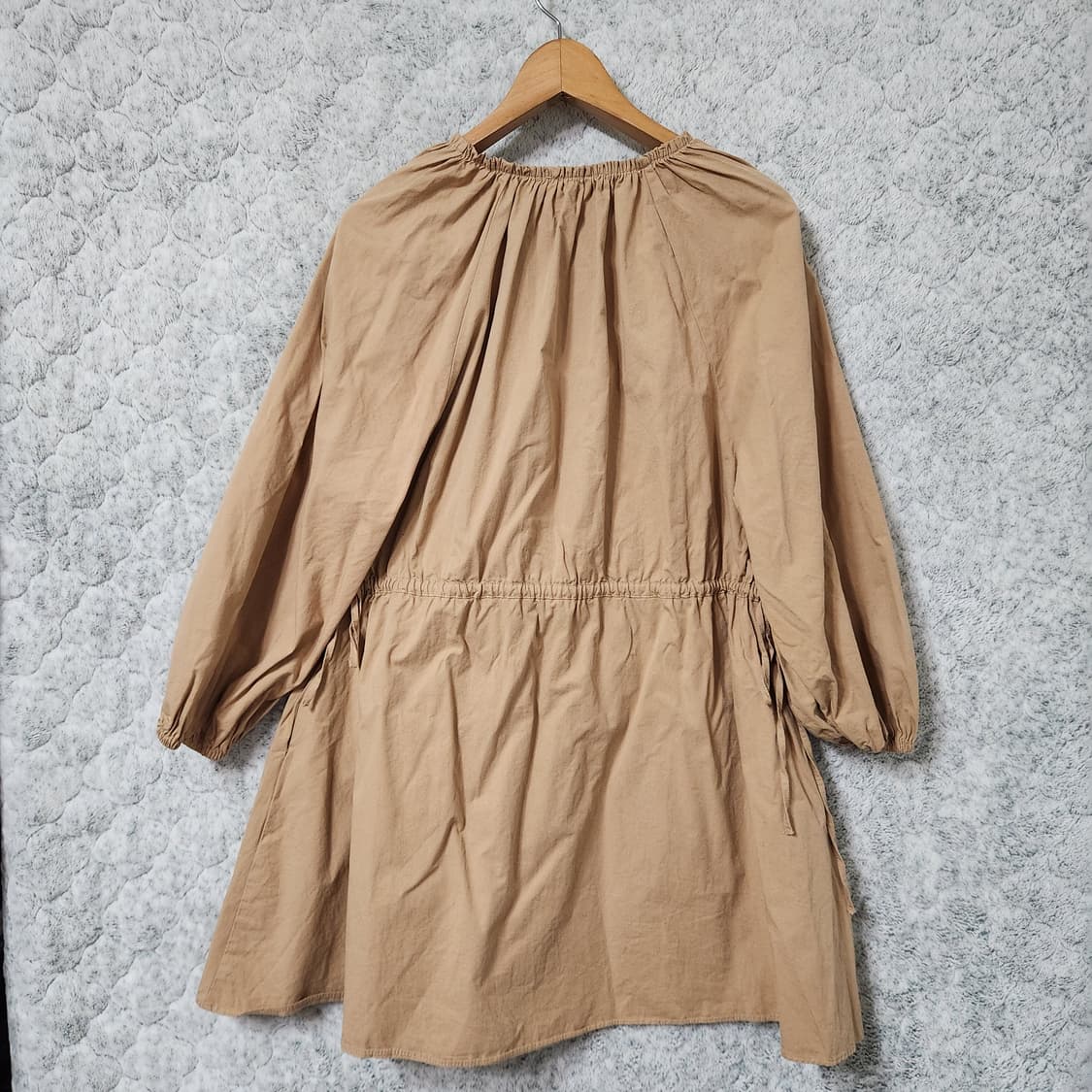 H565 [XS] 자라 면 원피스
 상품이미지3