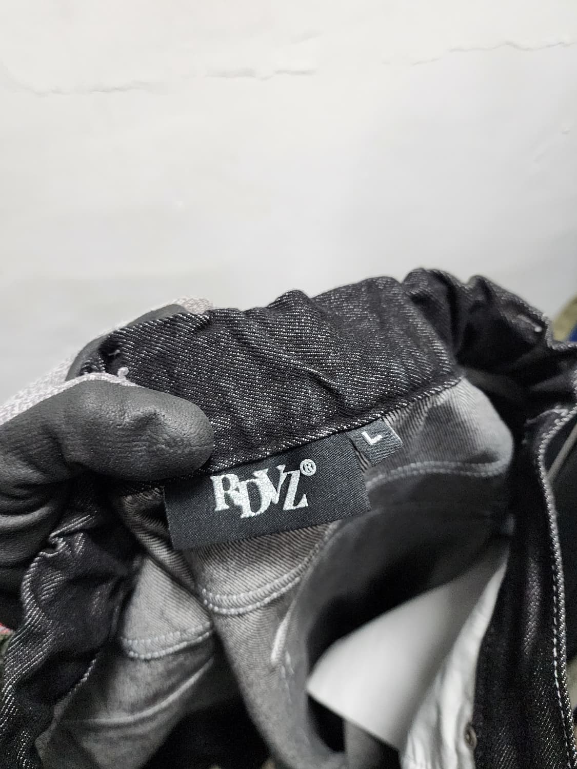 RDVZ 흑청 카고바지 청바지 상품이미지6