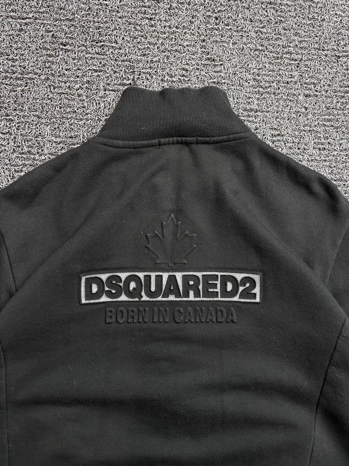 디스퀘어드 빅로고 올드스쿨 하이넥 스웻 집업 자켓 2135 상품이미지1