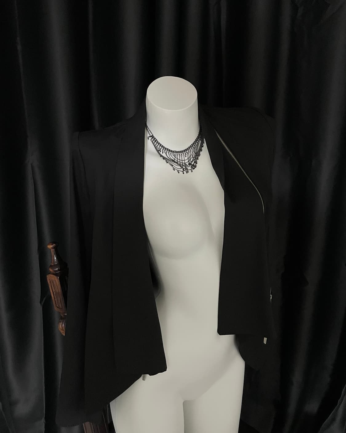 GGPX Zip Detail Draping Blazer 상품이미지1