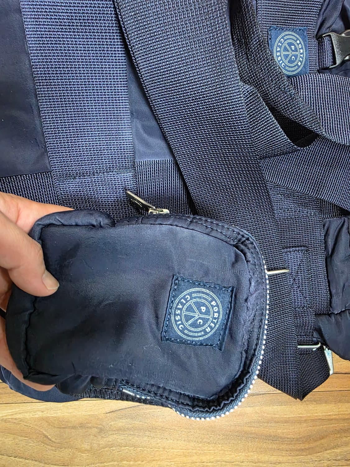 포터클래식 슈퍼나일론 토트백 네이비 상품이미지4