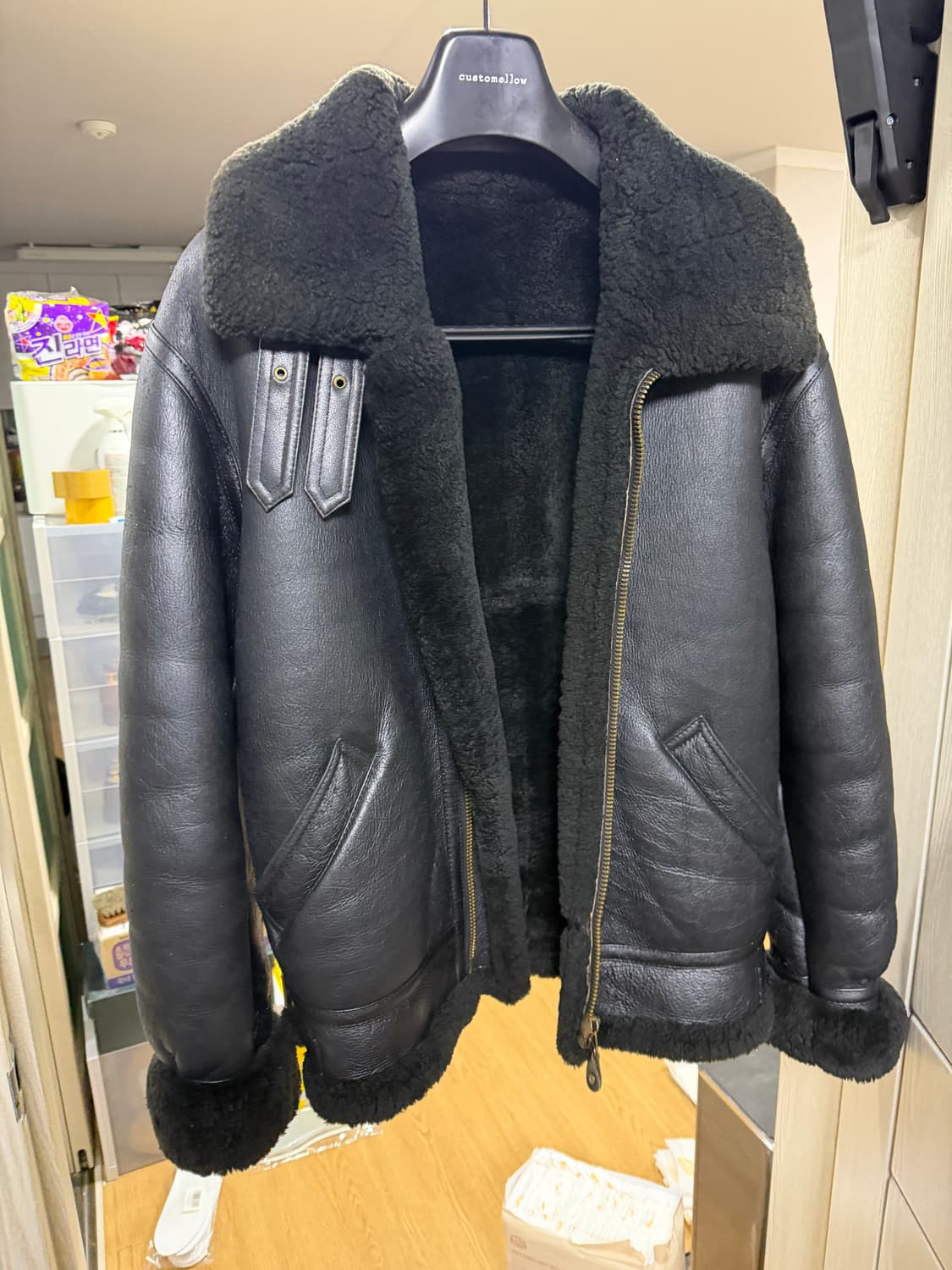 빈티지 b-3 무스탕 100-105 상품이미지1