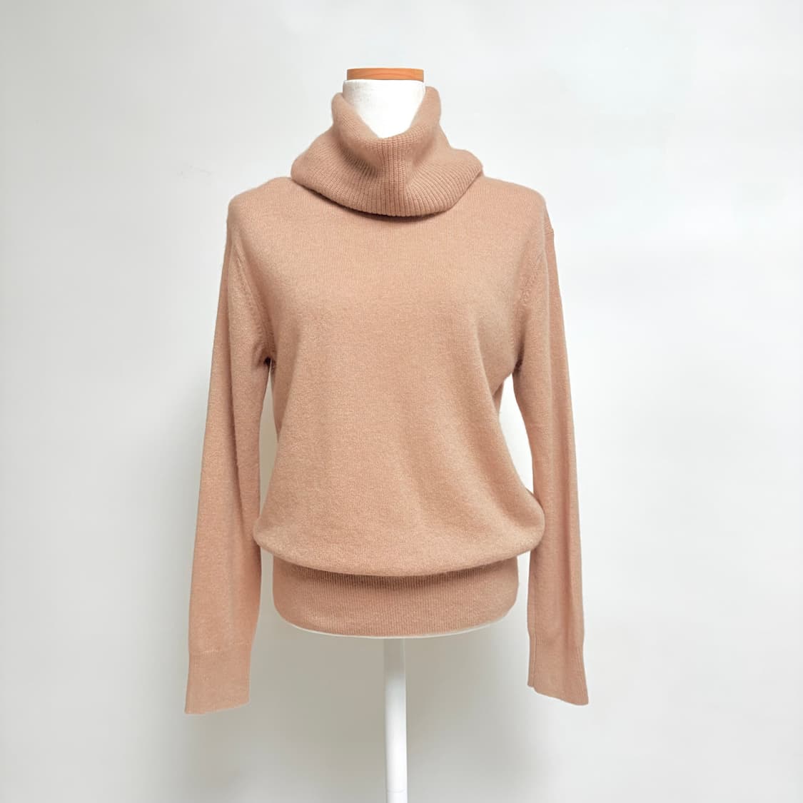 [캐시미어 100%] 유니클로 터틀넥 목폴라 니트 M 상품이미지1
