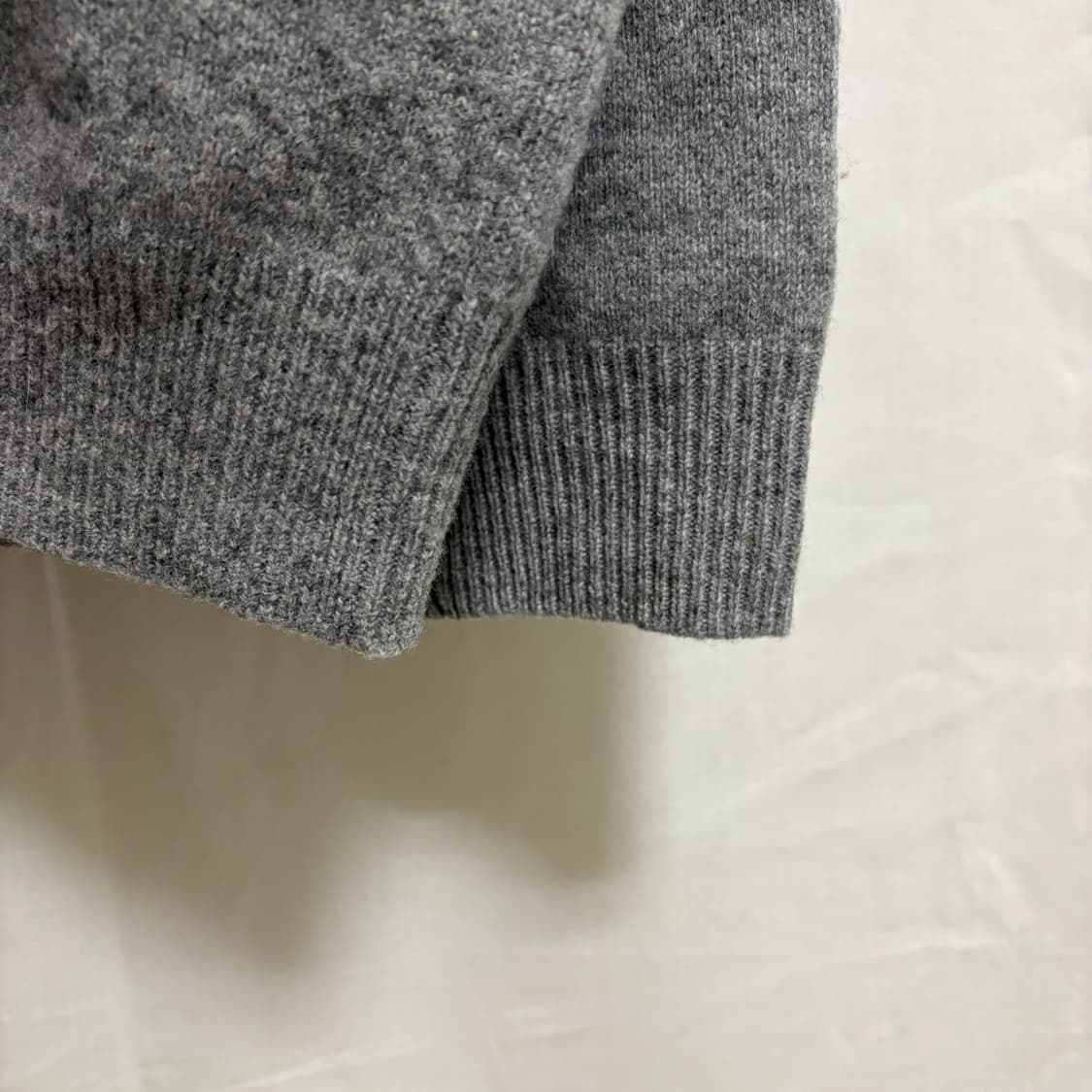 유니클로 램스울 가디건 / 그레이, XL 상품이미지5