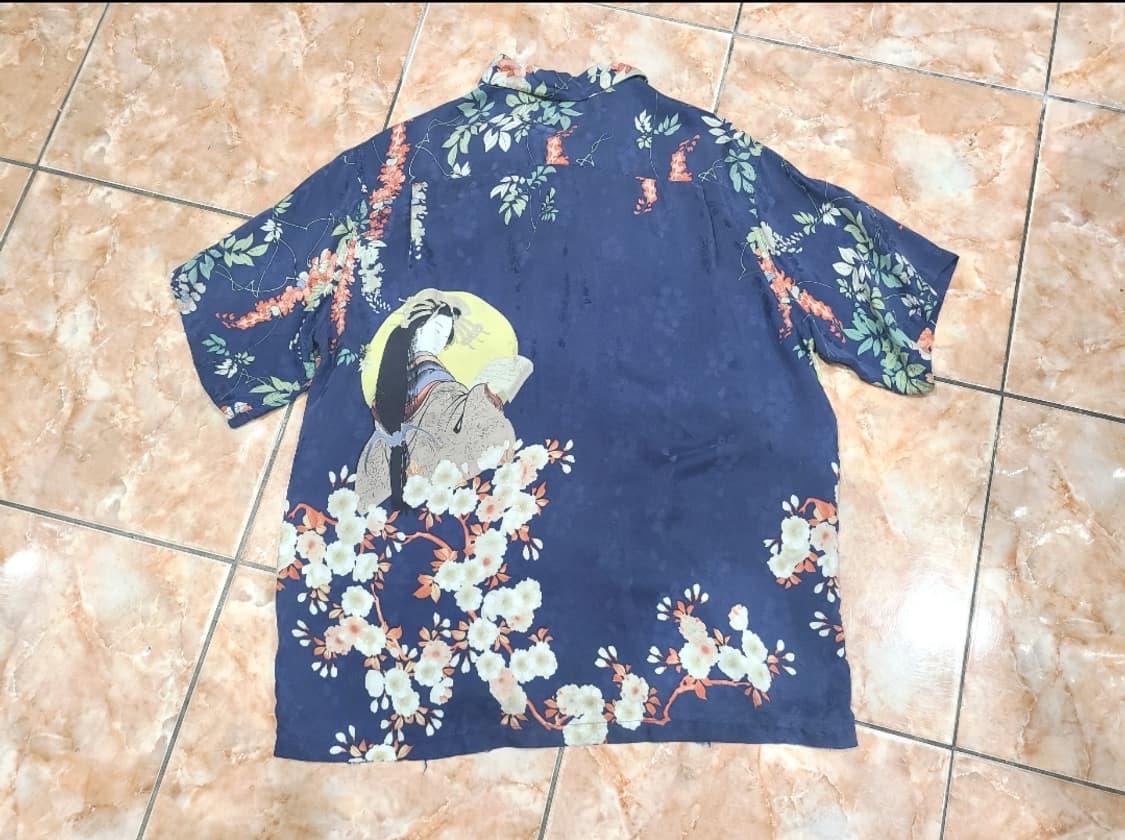 LalaKai 빈티지 오리엔탈풍 하와이안셔츠 상품이미지2