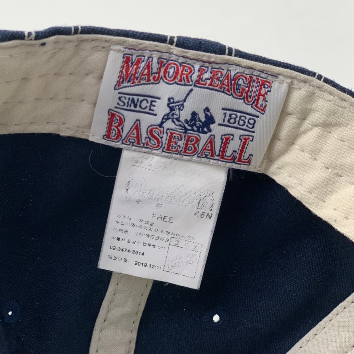 [OS/정품] MLB 디트로이트 스트라이프 남여공용 볼캡 상품이미지5