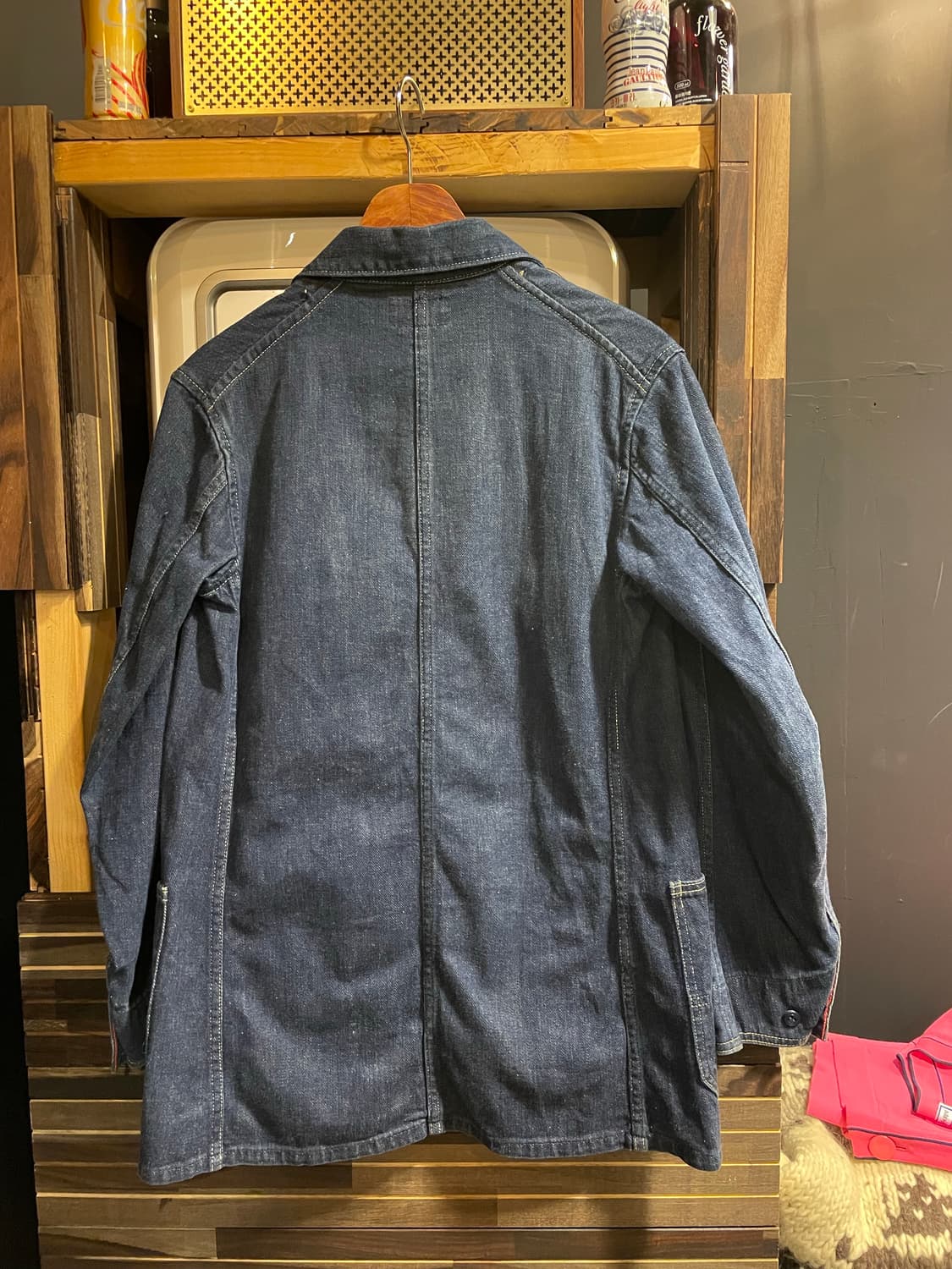 블루블루 데님 초어자켓 상품이미지5