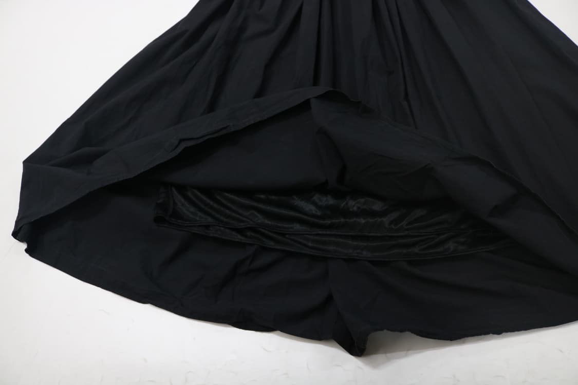 에버신스 eversince  블랙 밴딩 셔링 펑크 롱 스커트 상품이미지8