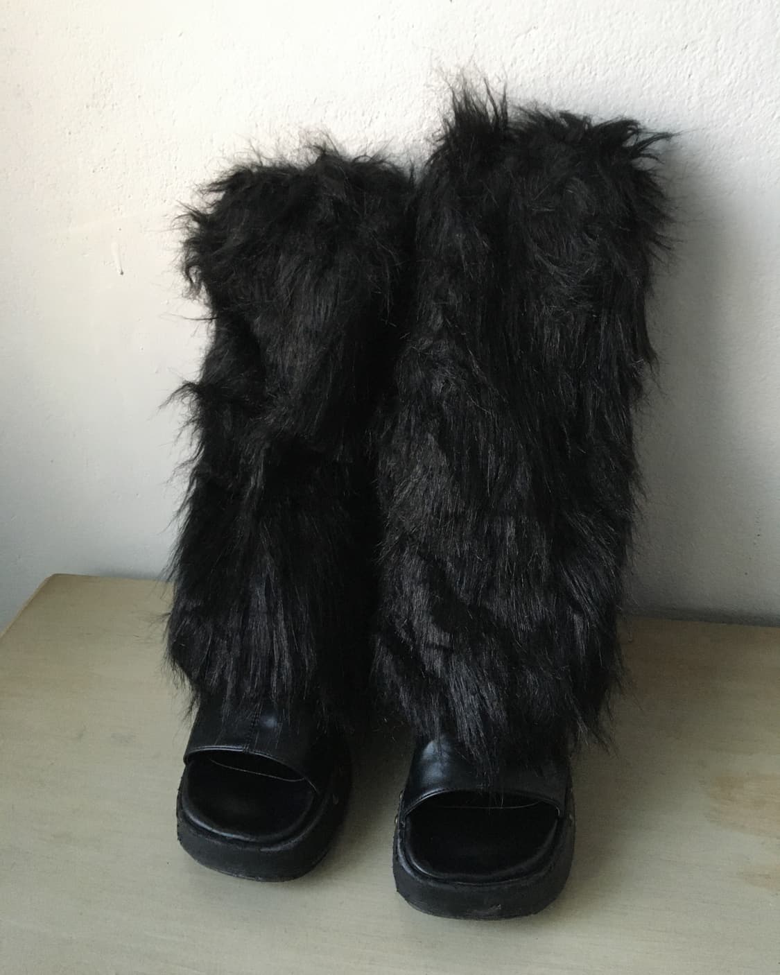 fake fur legwarmmer 상품이미지2