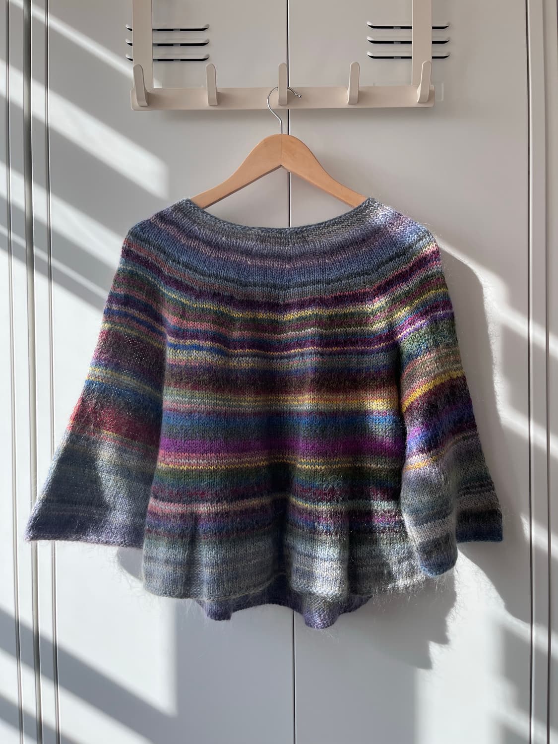 Blond jaery 무지개 플레어 울니트 상품이미지9