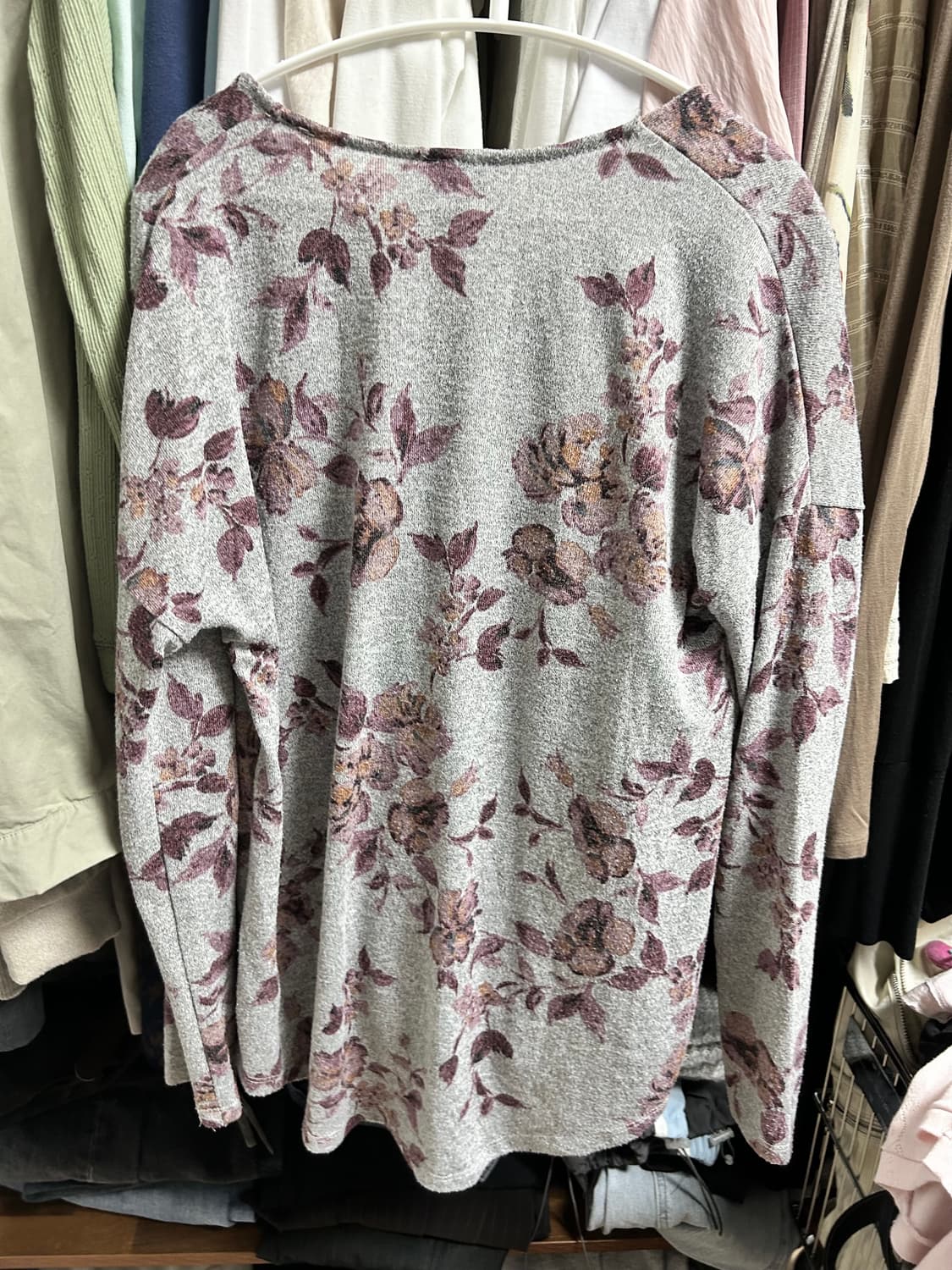 Lee 빈티지 플라워 니트 상품이미지2