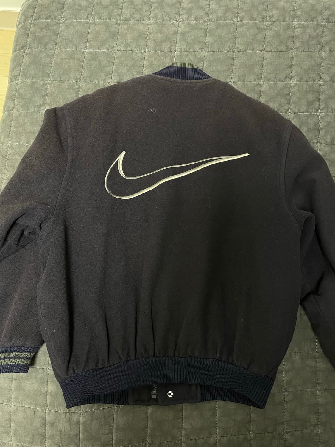 90s 나이키 울 바시티 빅 스우시 자켓 상품이미지6