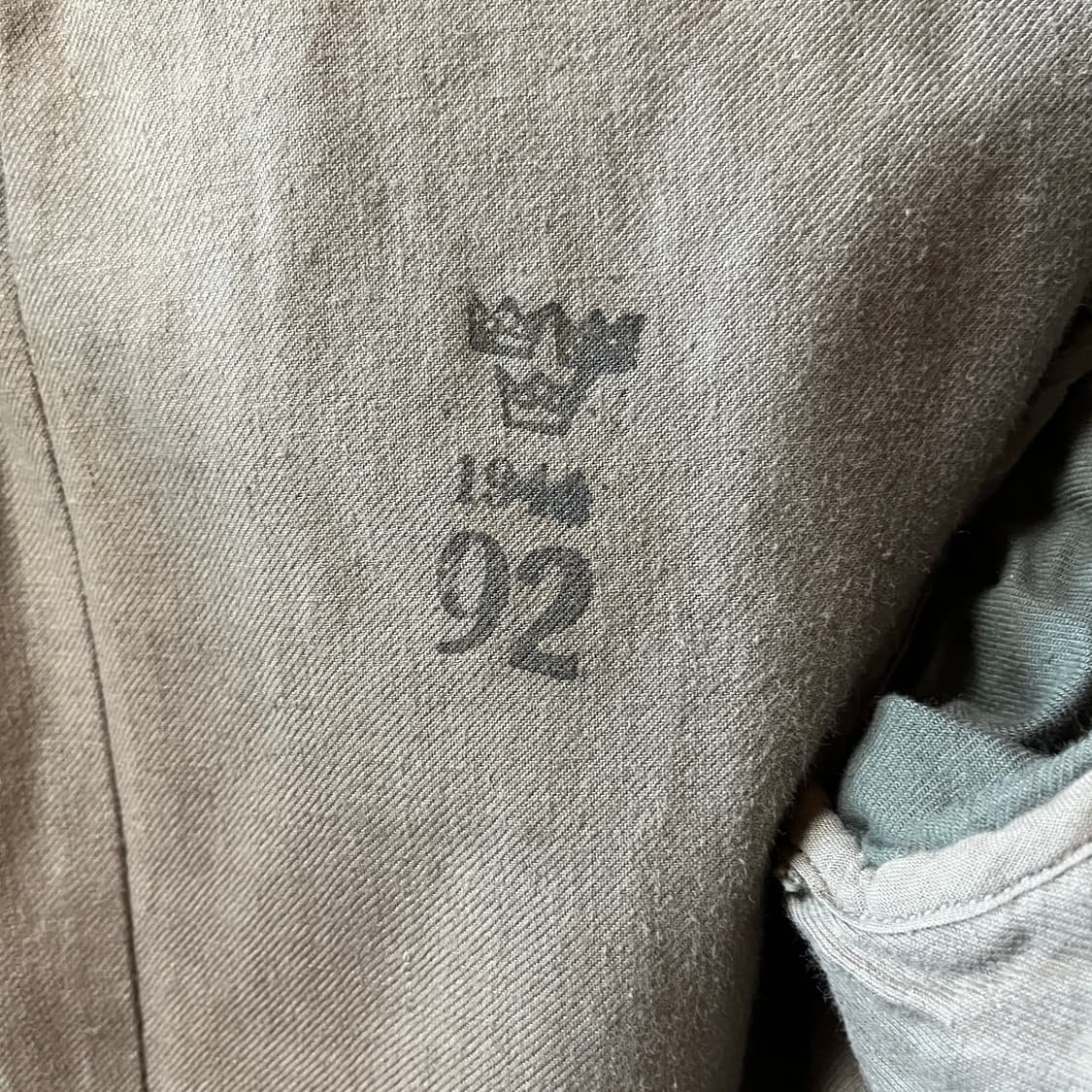  40s 스웨덴군 오리지널 울 필드 자켓 북유럽 상품이미지2