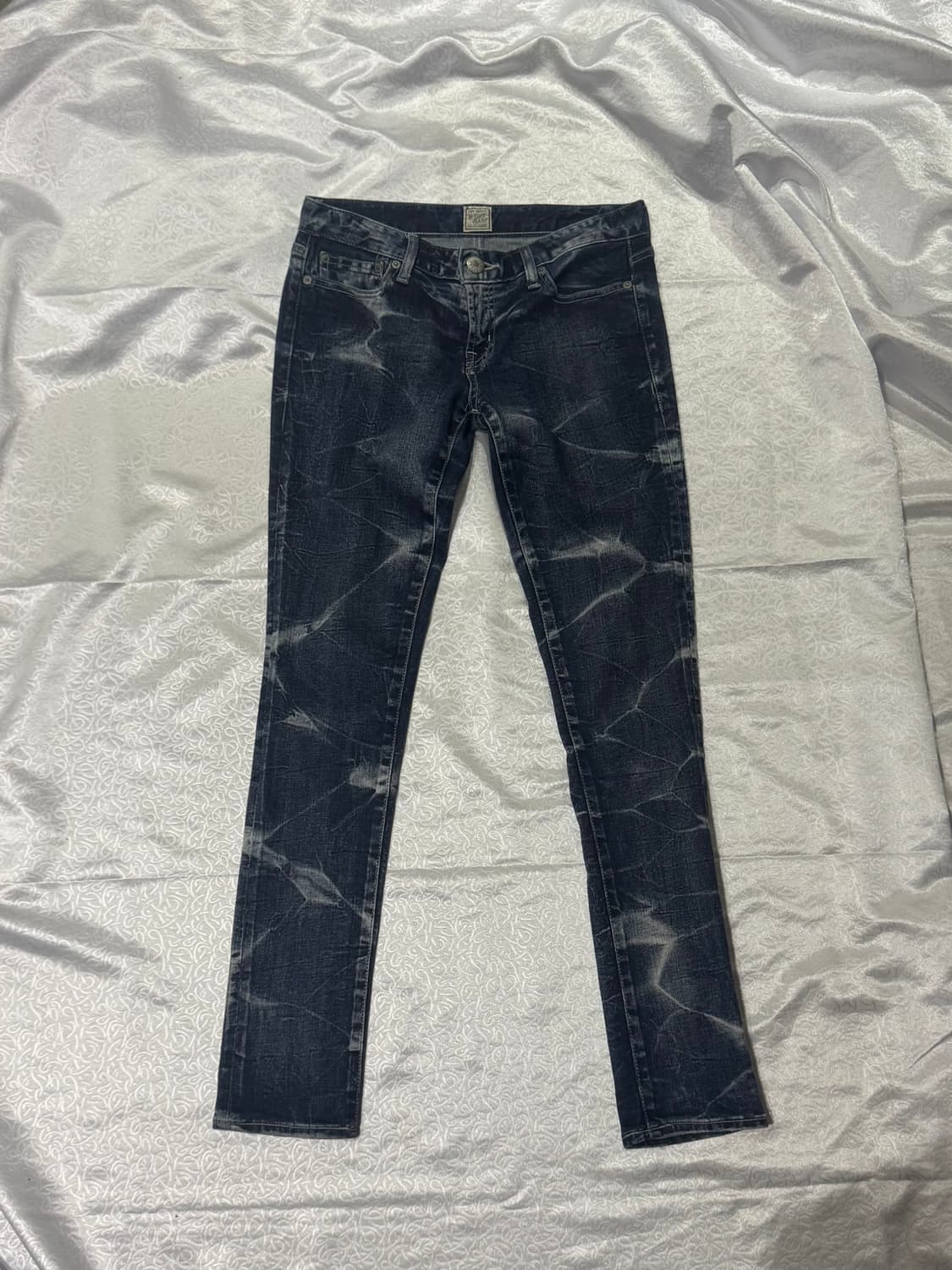 ”moussy“Crease Washing denim jeans 상품이미지2