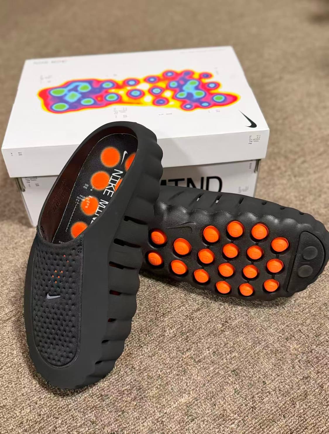 나이키 마인드 001 블랙 크롬 270mm 상품이미지3