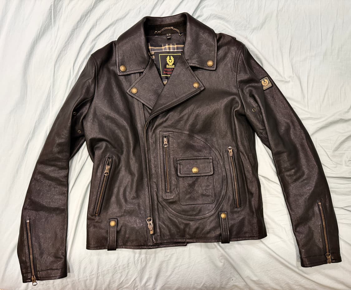 벨스타프 머스탱 d-pocket 가죽 자켓 상품이미지1